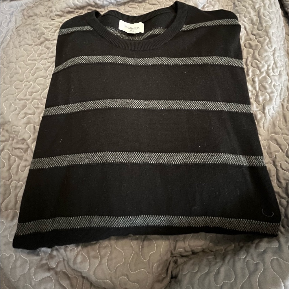 Black and Gray Sweater